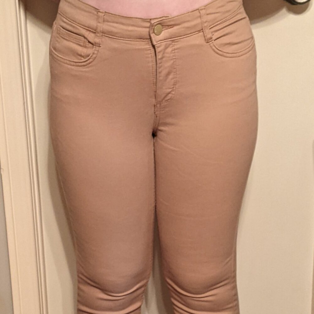 Tan Skinny Jeans